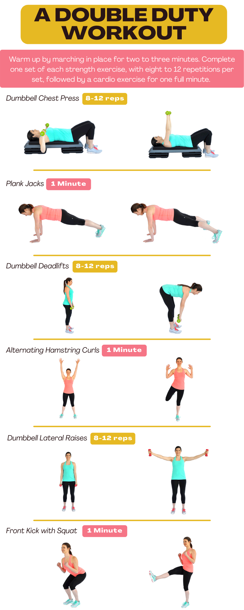 Your Two-In-One Workout