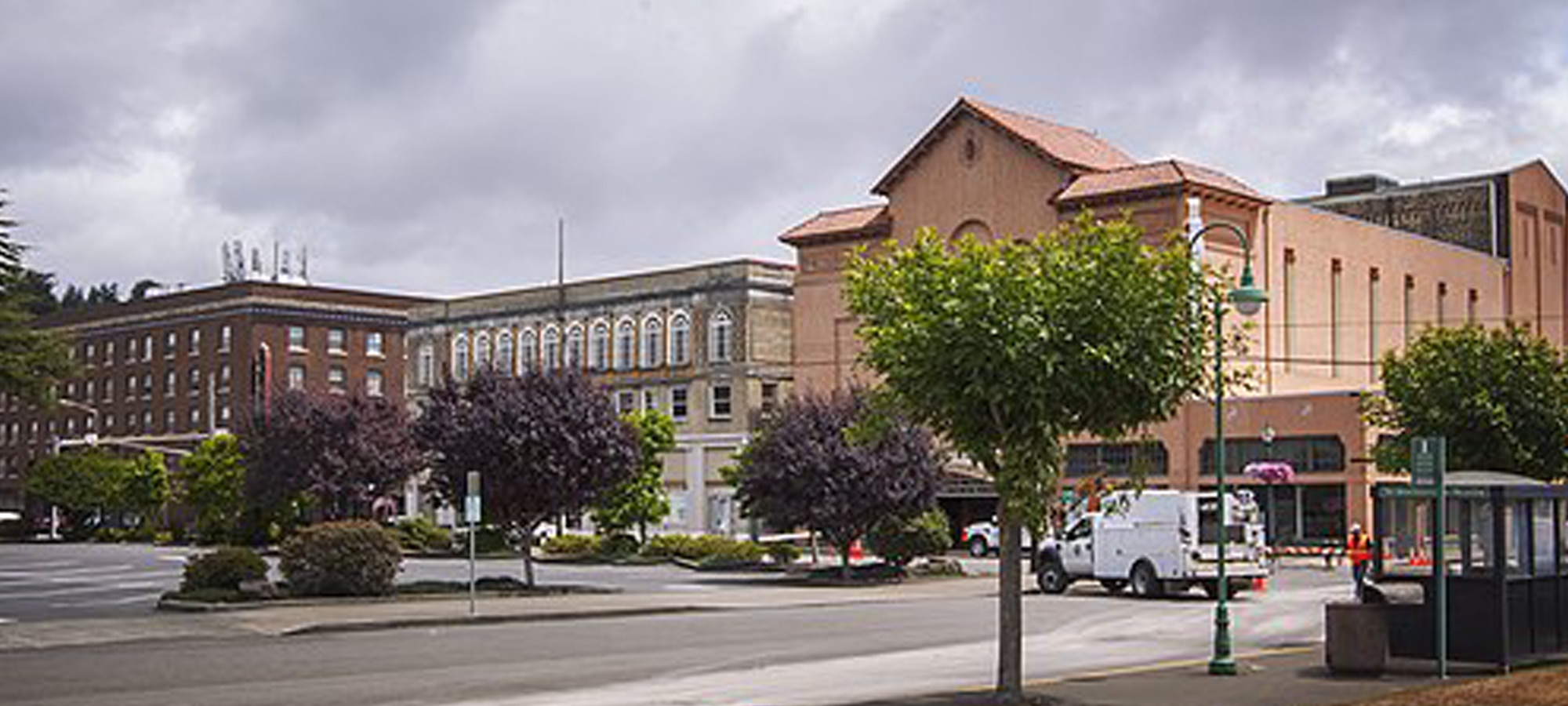 Hoquiam WA skyline